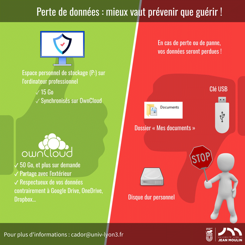 Infographie - Stocker et rutiliser ses donnes en toute scurit