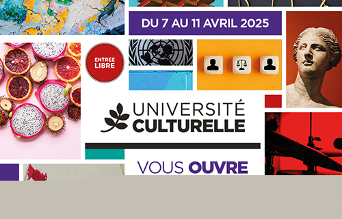 Journes portes ouvertes Universit culturelle